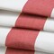 Cabana Crimson - Red & Burgundy Stripe Upholstery Fabric 54 Inches"